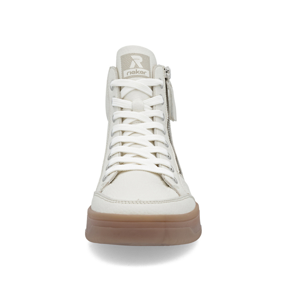 detail Dámská kotníková obuv RIEKER W1971-80 bílá W5