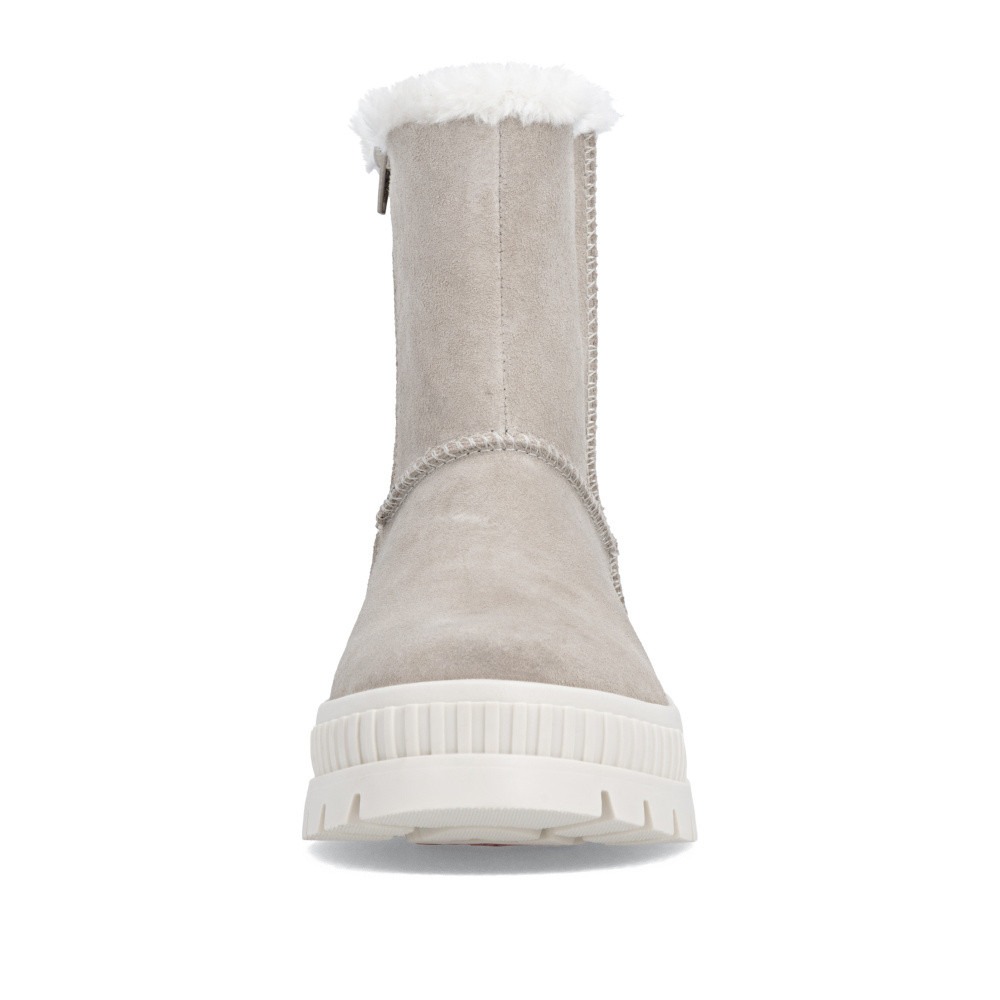 detail Dámská kotníková obuv RIEKER W2172-62 béžová W5