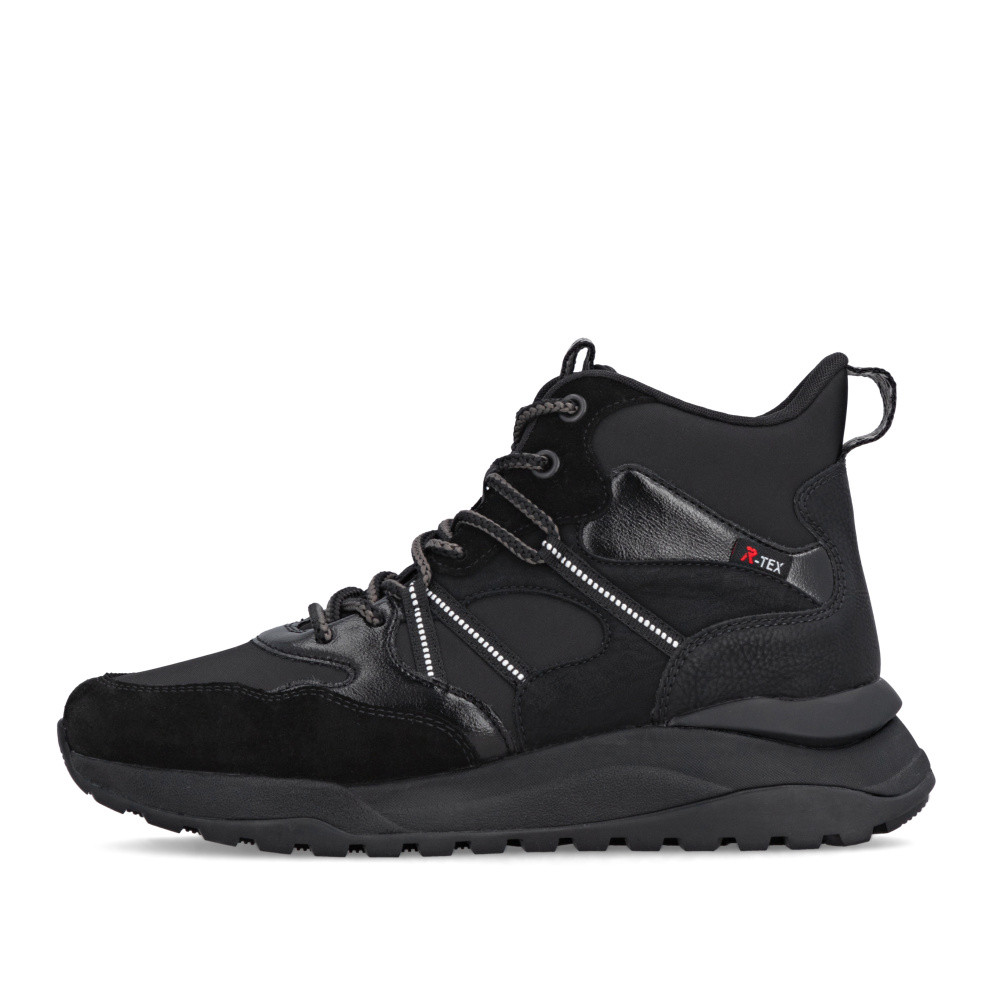 detail Dámská kotníková obuv RIEKER W2570-00 černá W5