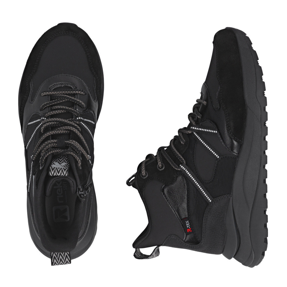 detail Dámská kotníková obuv RIEKER W2570-00 černá W5