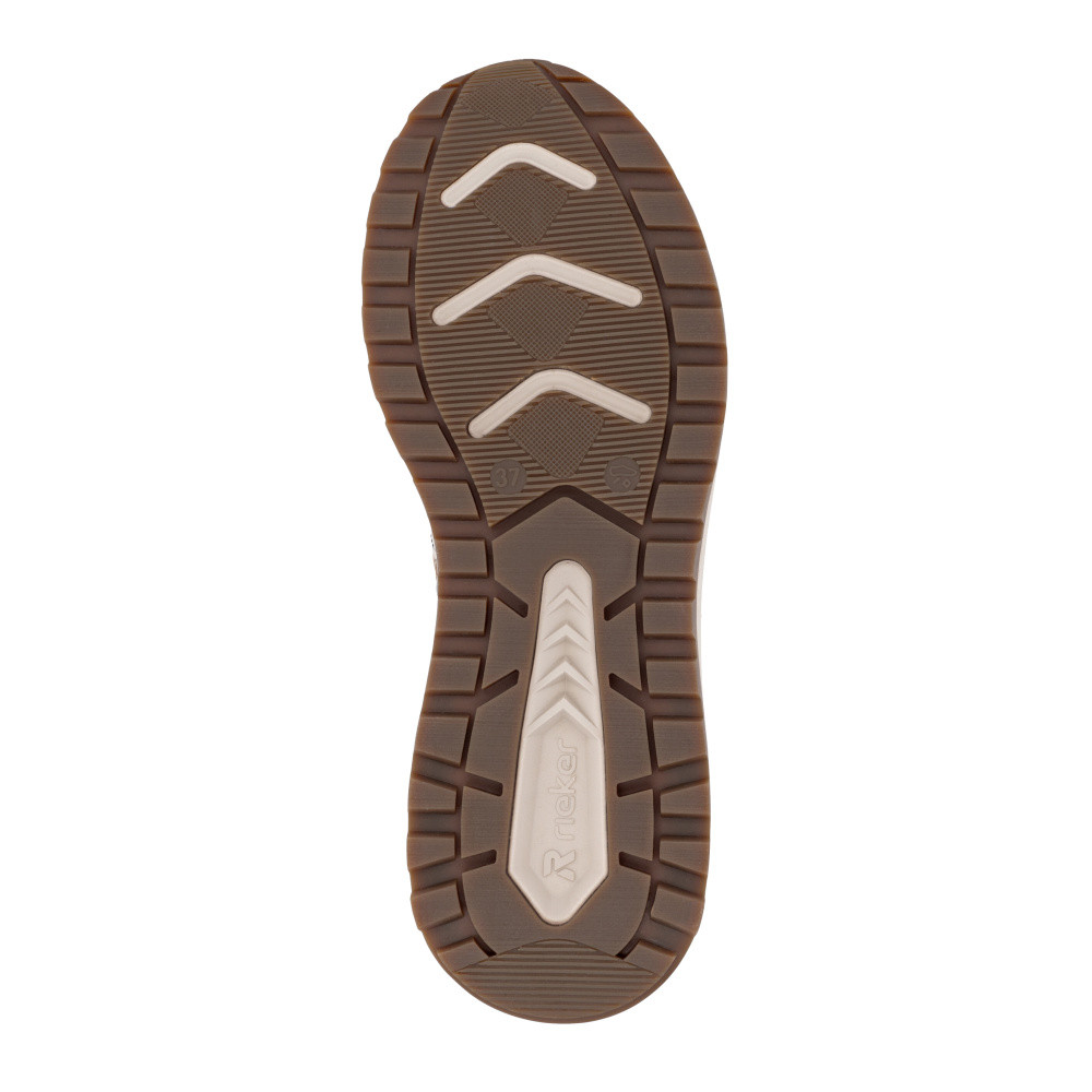 detail Dámská kotníková obuv RIEKER W2570-60 béžová W5