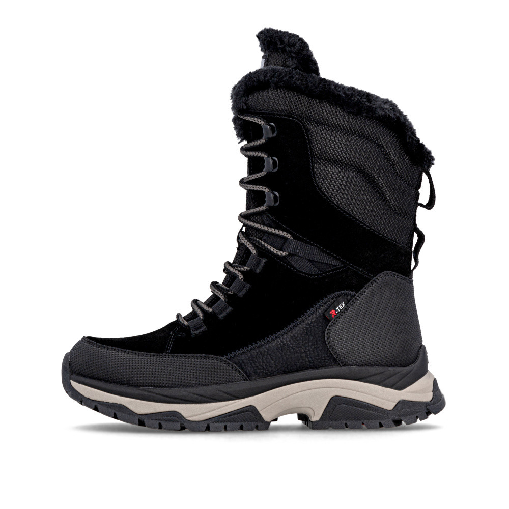 detail Dámská kotníková obuv RIEKER W3972-00 černá W5