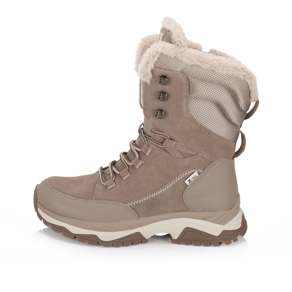 detail Dámska členková obuv RIEKER W3972-64 béžová W5