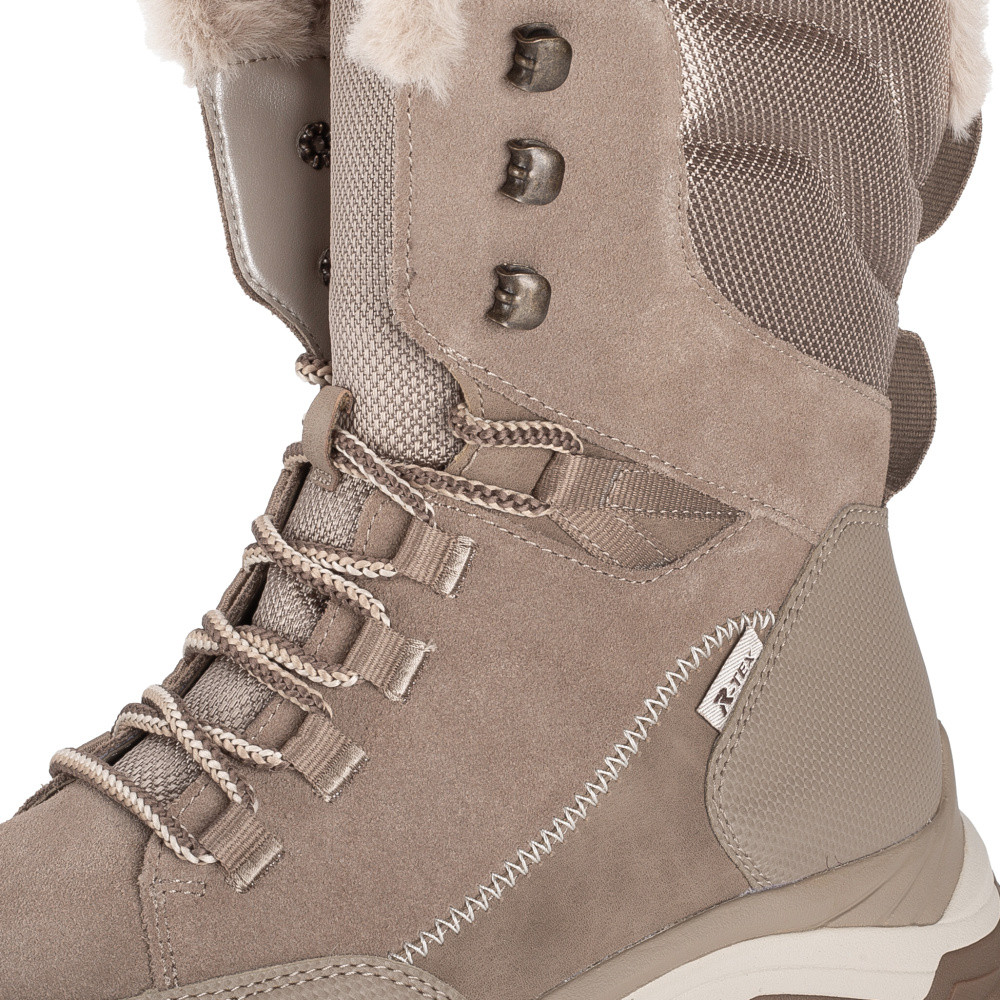 detail Dámska členková obuv RIEKER W3972-64 béžová W5