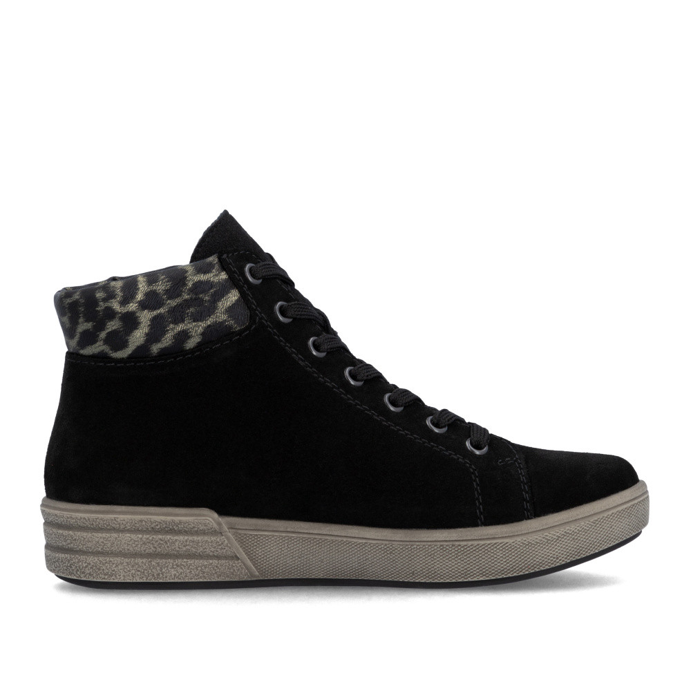 detail Dámská kotníková obuv RIEKER X0709-00 černá W5