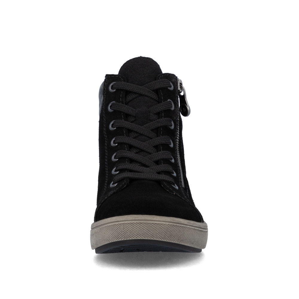 detail Dámská kotníková obuv RIEKER X0709-00 černá W5