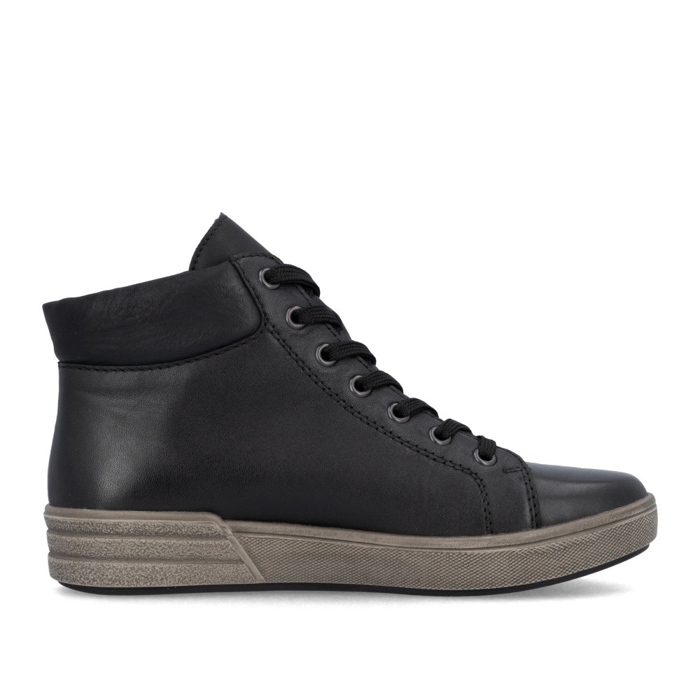 detail Dámská kotníková obuv RIEKER X0709-01 černá W5