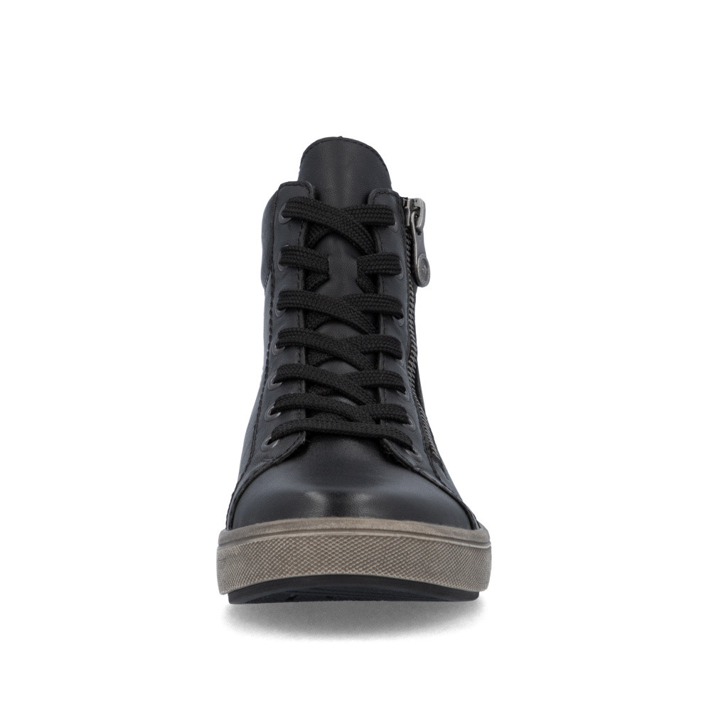 detail Dámská kotníková obuv RIEKER X0709-01 černá W5