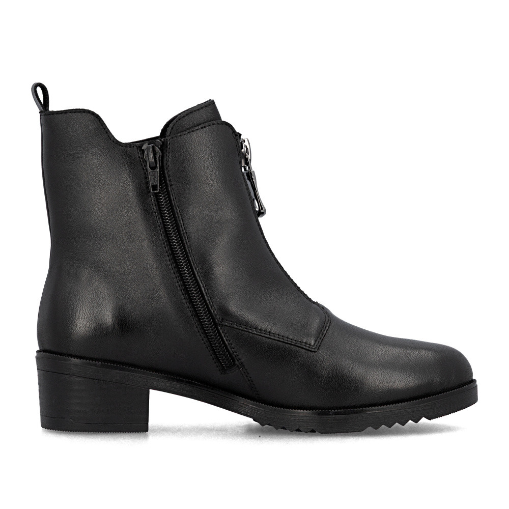 detail Dámská kotníková obuv RIEKER Y0552-00 černá W5