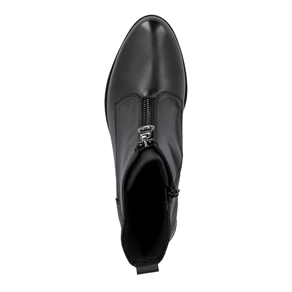 detail Dámská kotníková obuv RIEKER Y0552-00 černá W5