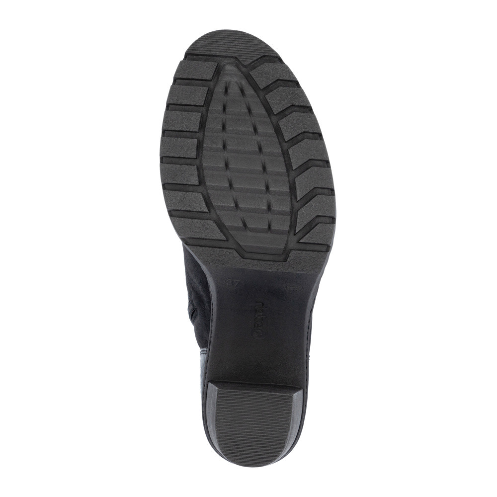 detail Dámská kotníková obuv RIEKER Y2576-00 černá W5