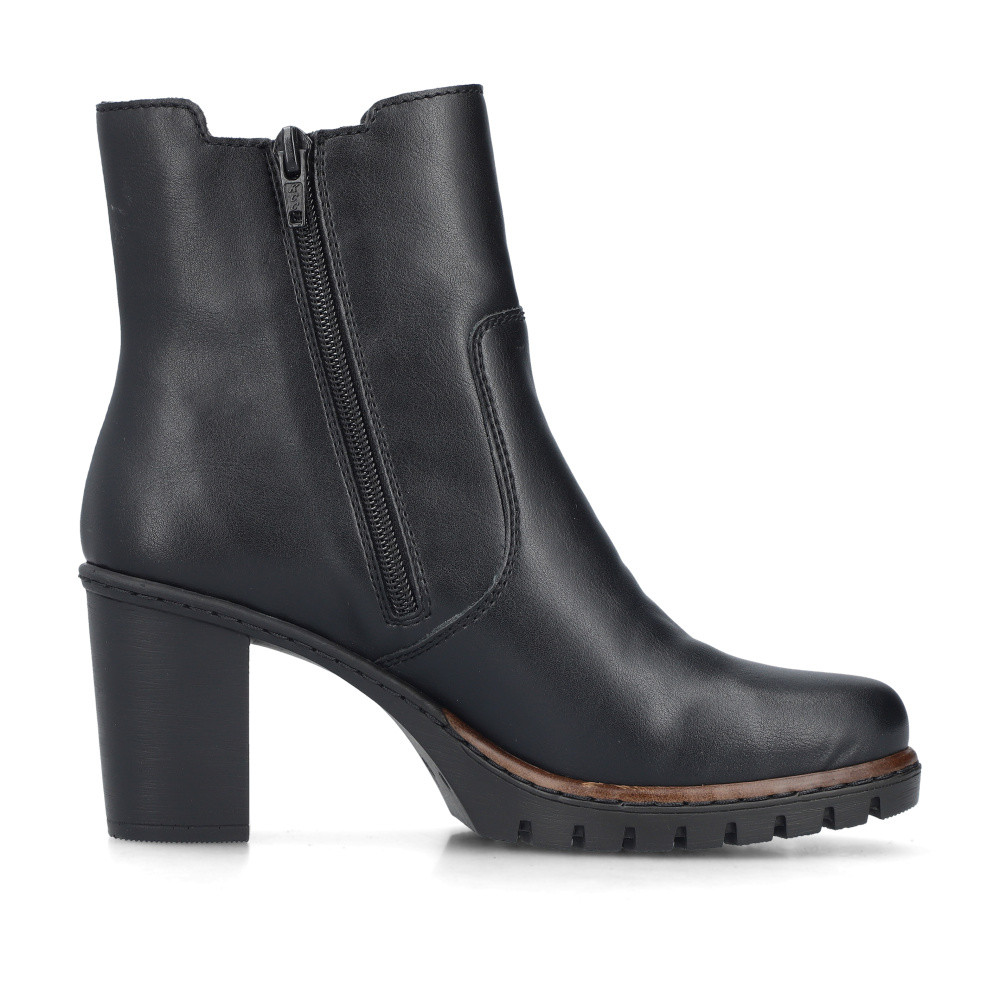 detail Dámská kotníková obuv RIEKER Y2580-00 černá W5