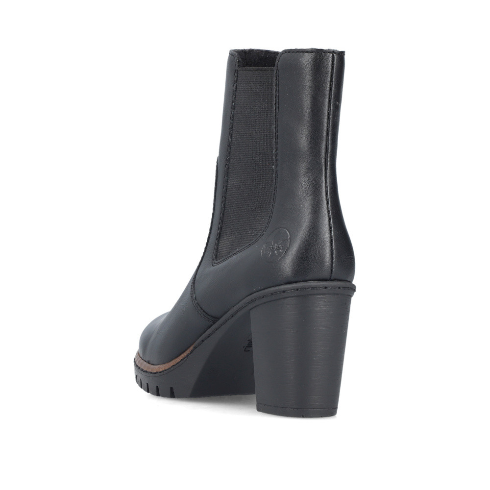 detail Dámská kotníková obuv RIEKER Y2580-00 černá W5