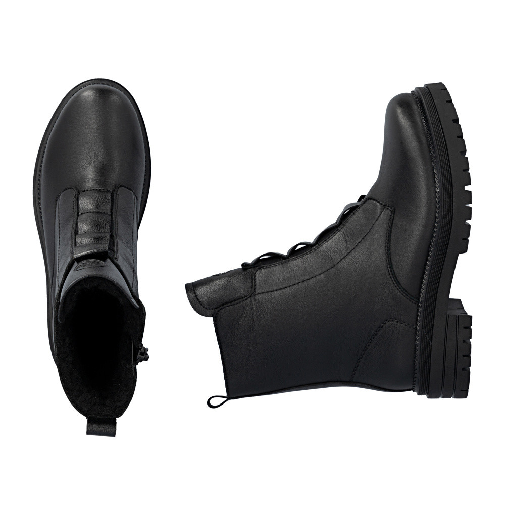 detail Dámská kotníková obuv RIEKER Y3160-00 černá W5