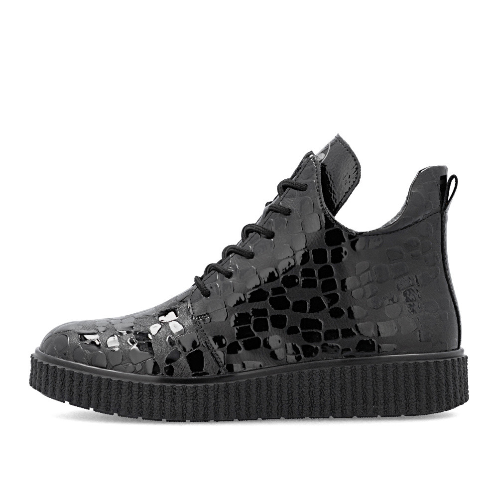 detail Dámská kotníková obuv RIEKER Y4301-00 černá W5