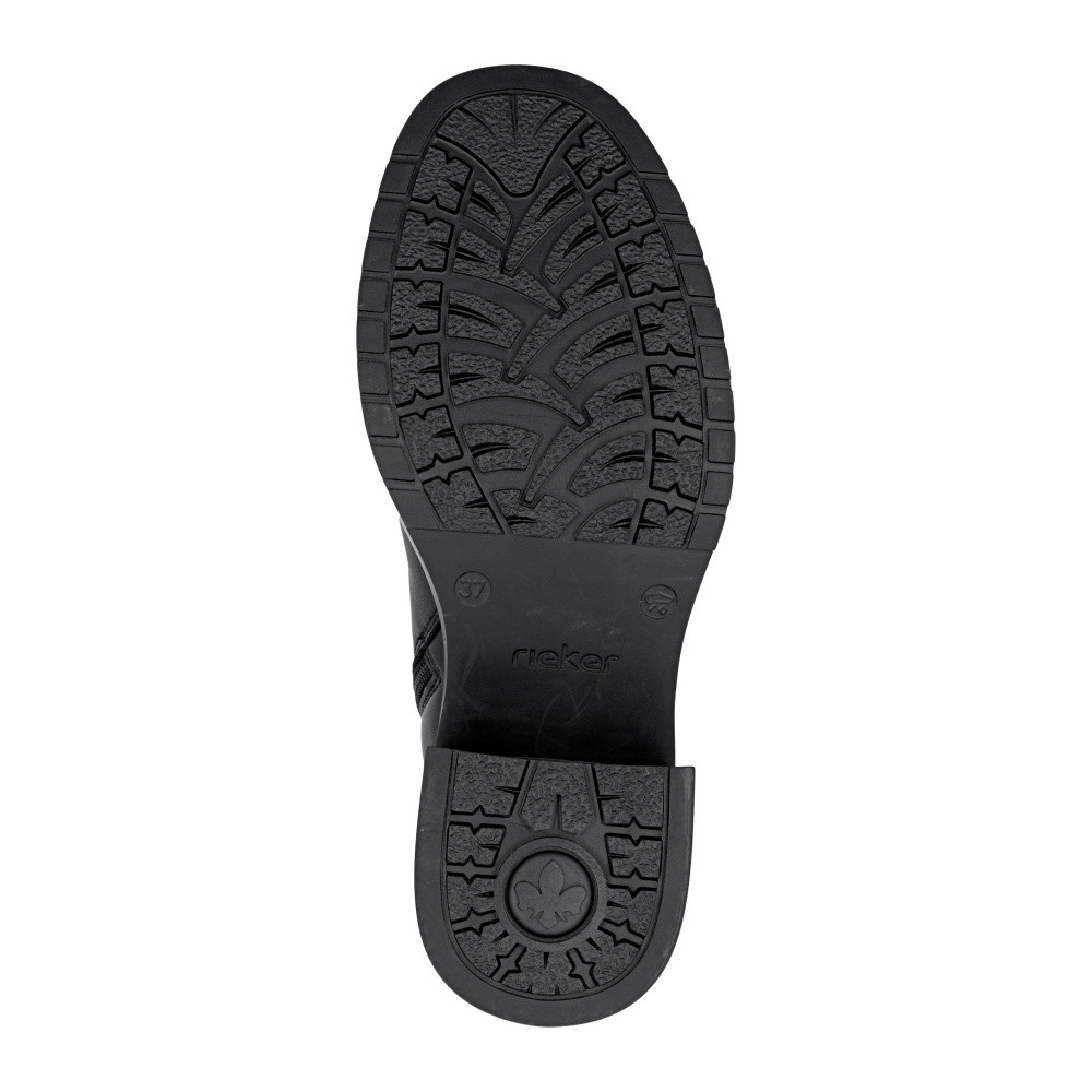 detail Dámská kotníková obuv RIEKER Y5253-00 černá W5