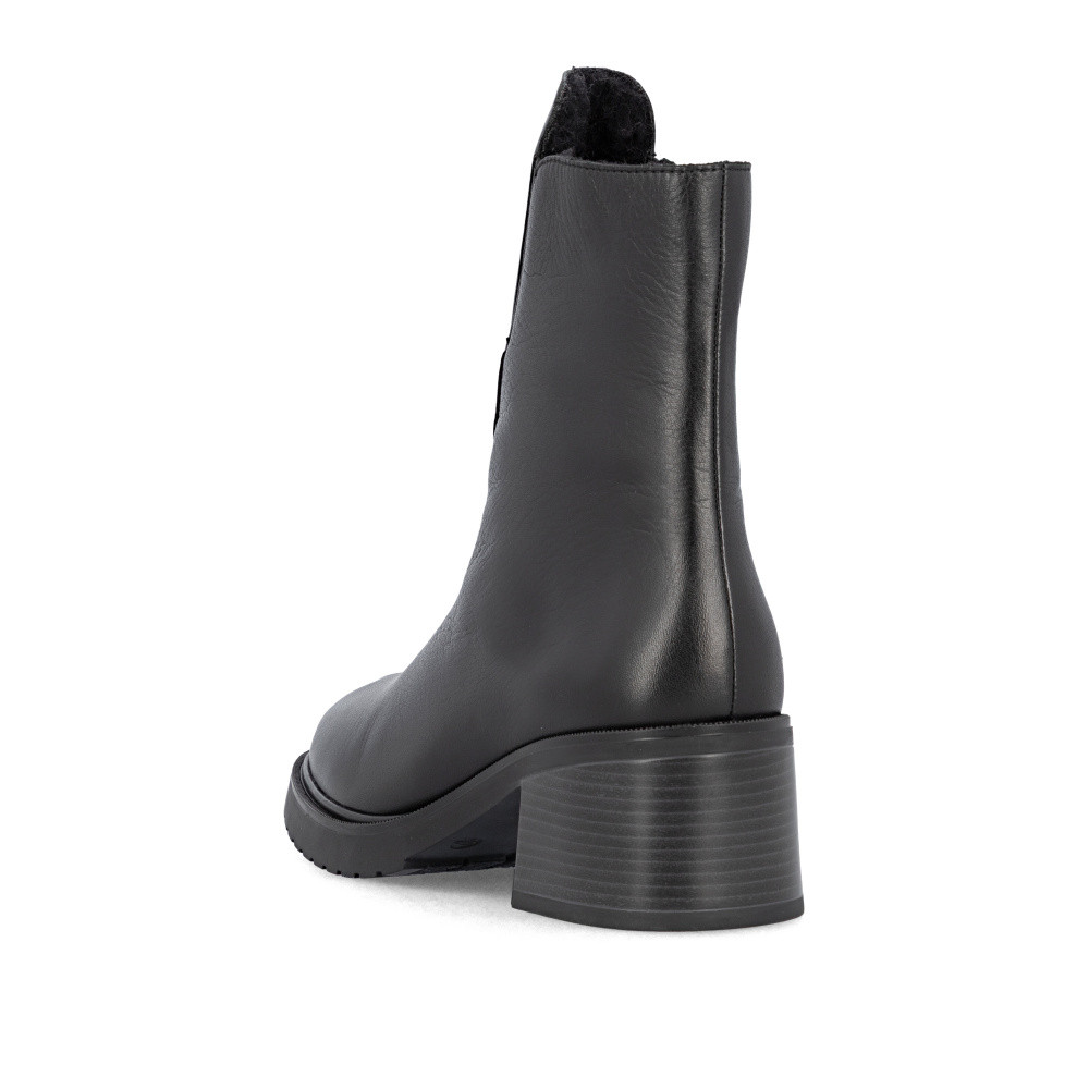 detail Dámská kotníková obuv RIEKER Y5255-00 černá W5