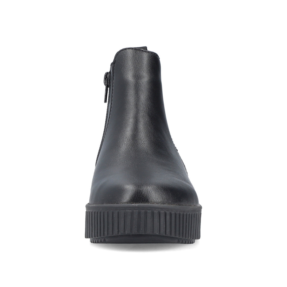 detail Dámská kotníková obuv RIEKER Y6151-00 černá W5