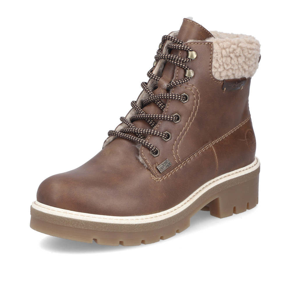detail Dámská kotníková obuv RIEKER Y8118-22 hnědá W5