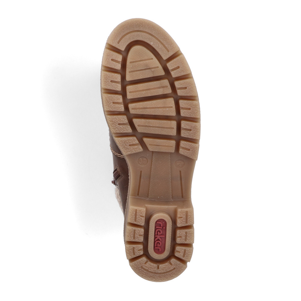 detail Dámská kotníková obuv RIEKER Y8118-22 hnědá W5