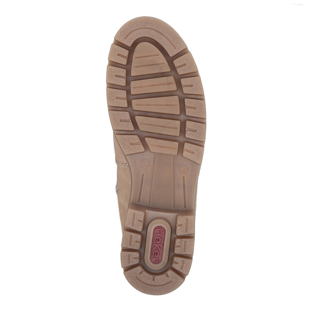 detail Dámská kotníková obuv RIEKER Y8118-60 béžová W5