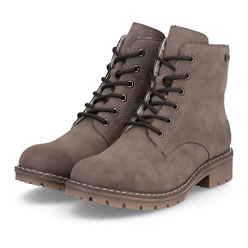 detail Dámská kotníková obuv RIEKER Y9103-24 hnědá W5