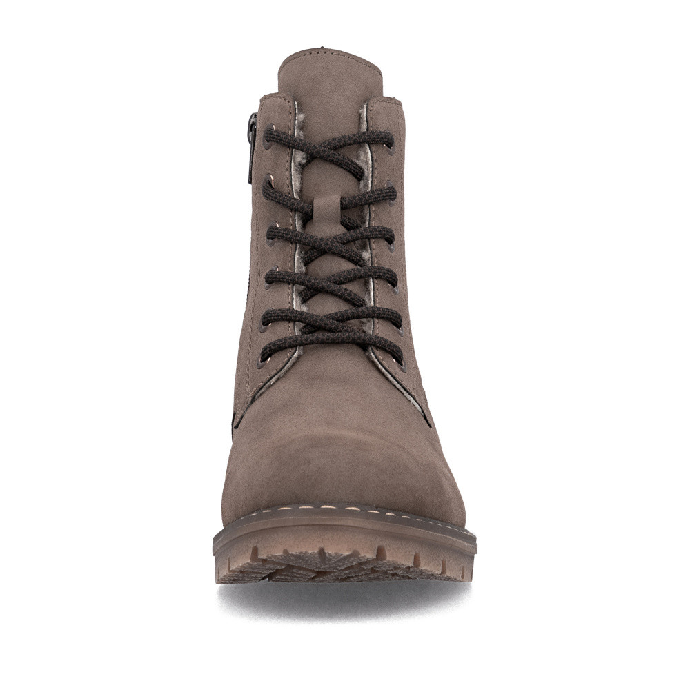 detail Dámská kotníková obuv RIEKER Y9103-24 hnědá W5