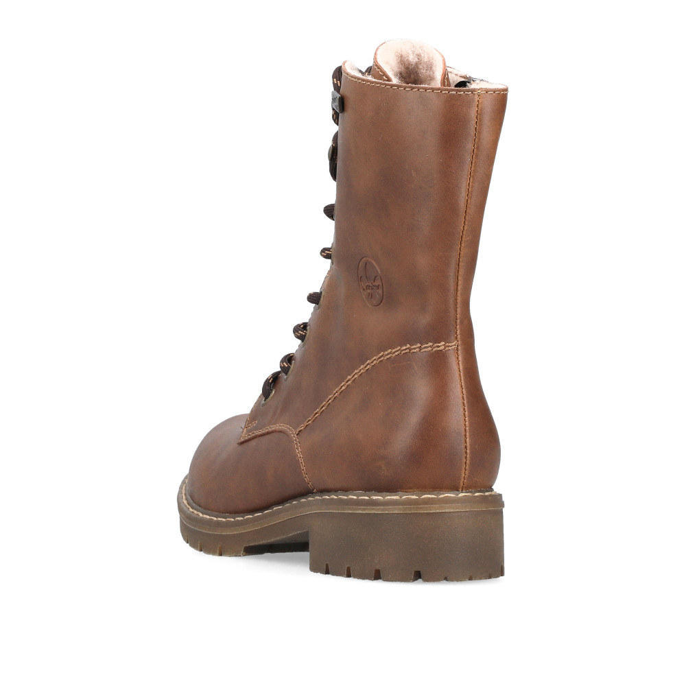 detail Dámská kotníková obuv RIEKER Y9184-22 hnědá W5