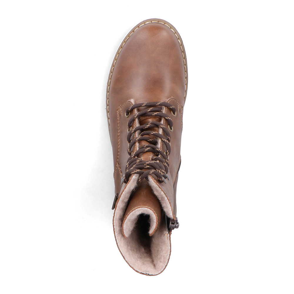 detail Dámská kotníková obuv RIEKER Y9184-22 hnědá W5