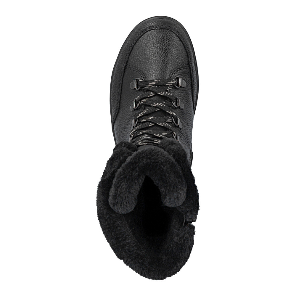 detail Dámská kotníková obuv RIEKER Z0000-00 černá W5