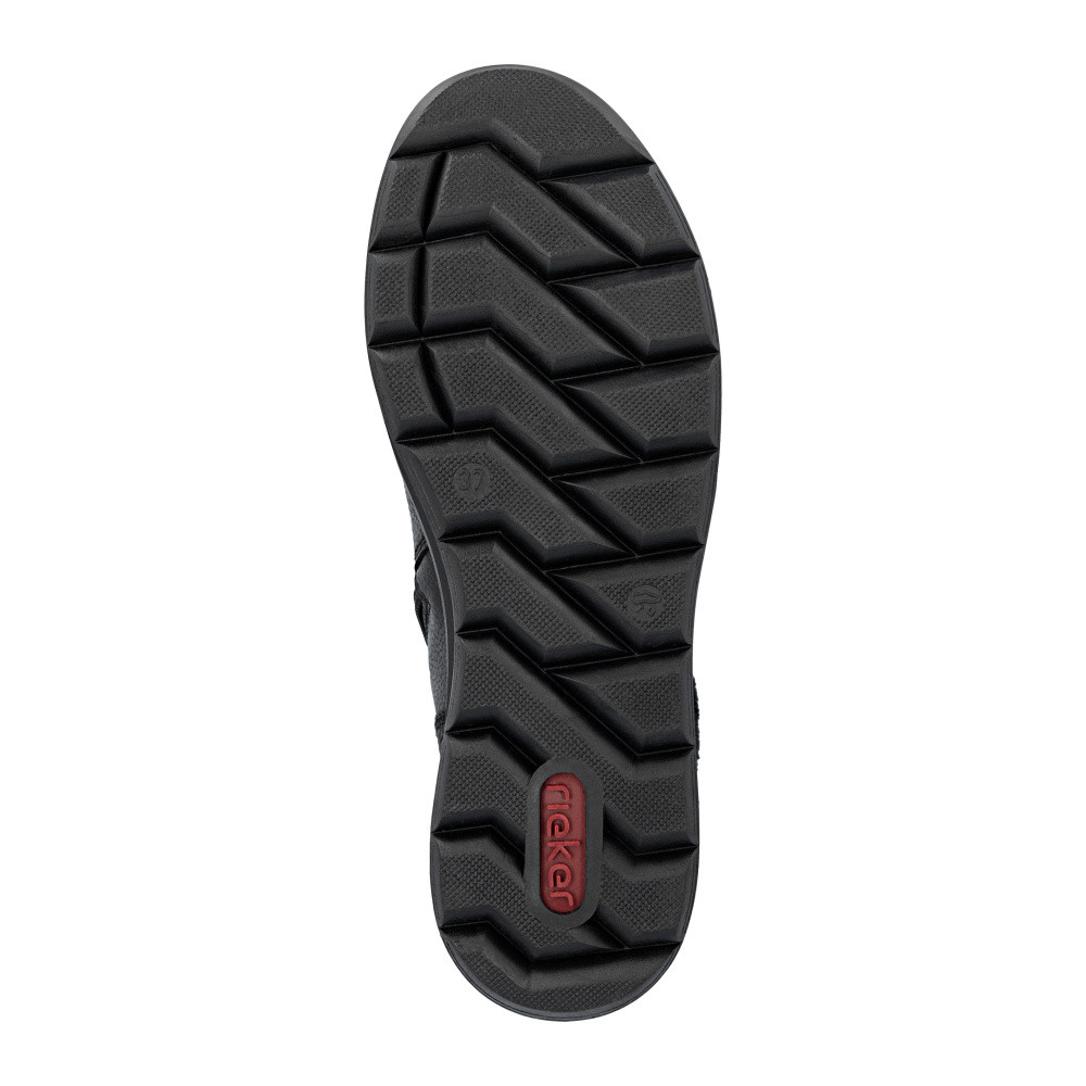 detail Dámská kotníková obuv RIEKER Z0000-00 černá W5