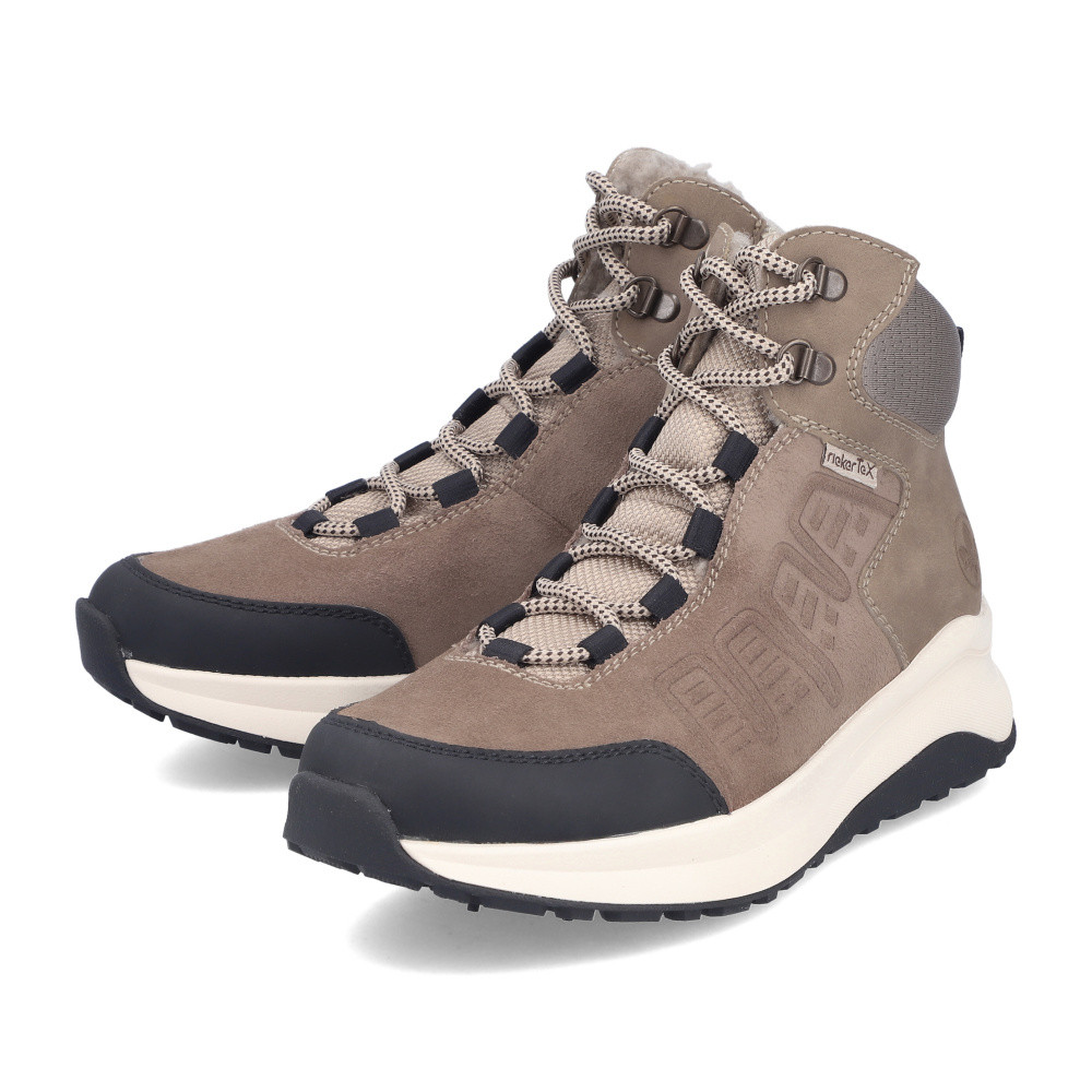 detail Dámská kotníková obuv RIEKER Z0910-90 béžová W5