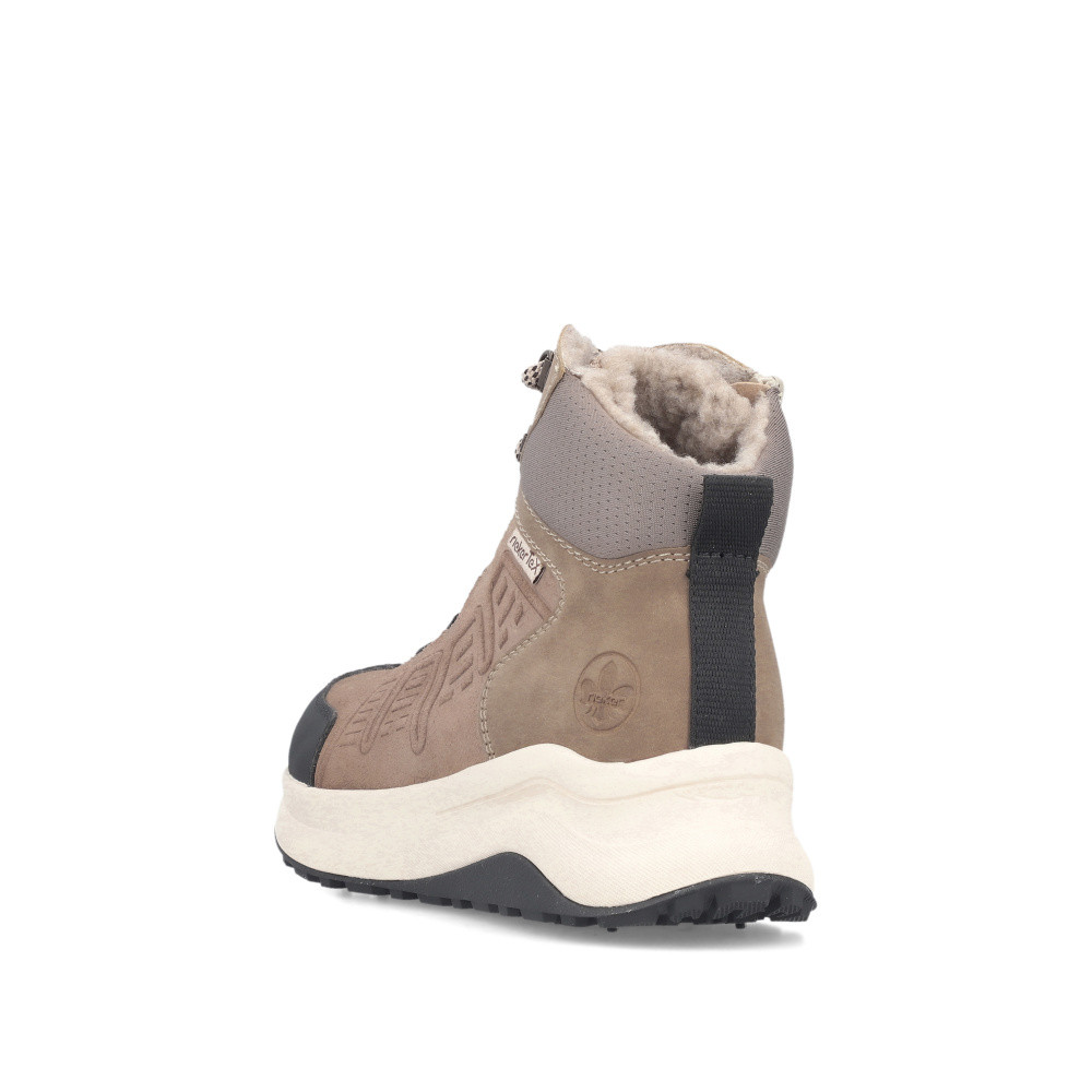 detail Dámská kotníková obuv RIEKER Z0910-90 béžová W5