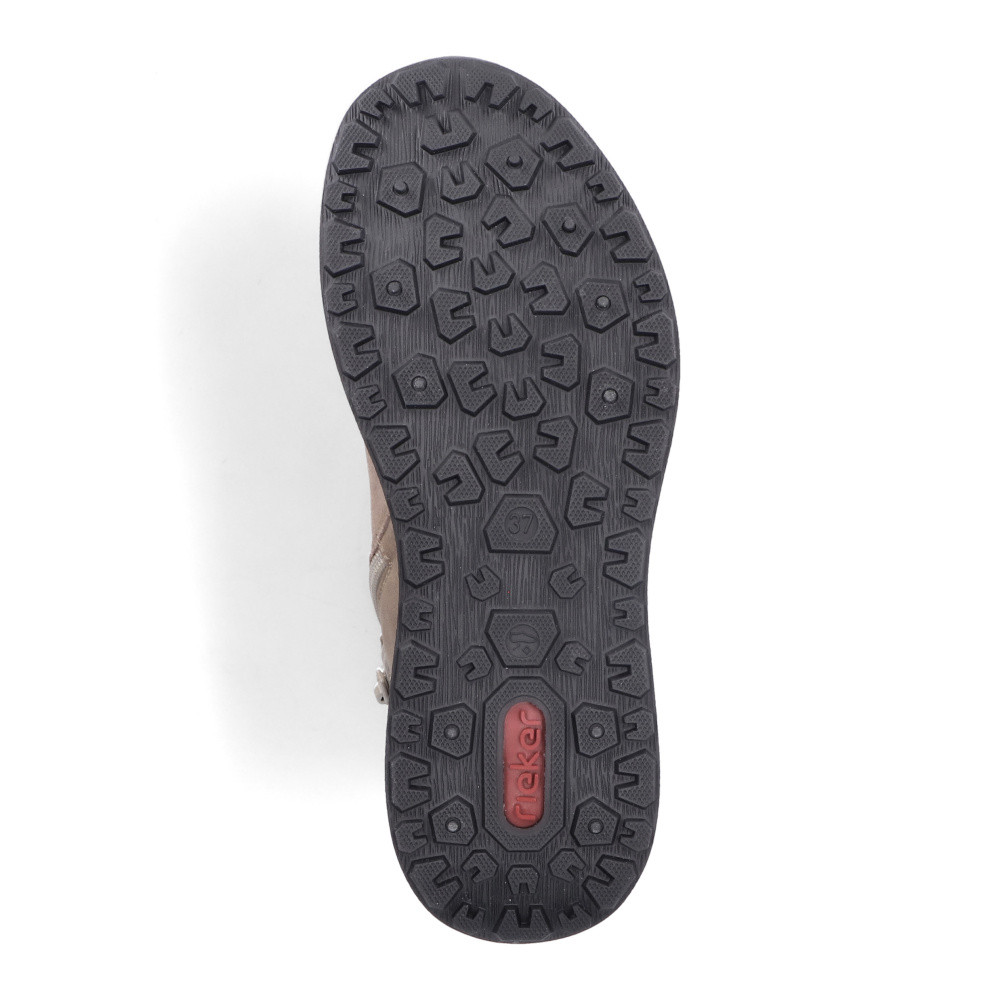 detail Dámská kotníková obuv RIEKER Z0910-90 béžová W5