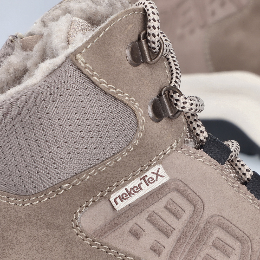 detail Dámská kotníková obuv RIEKER Z0910-90 béžová W5