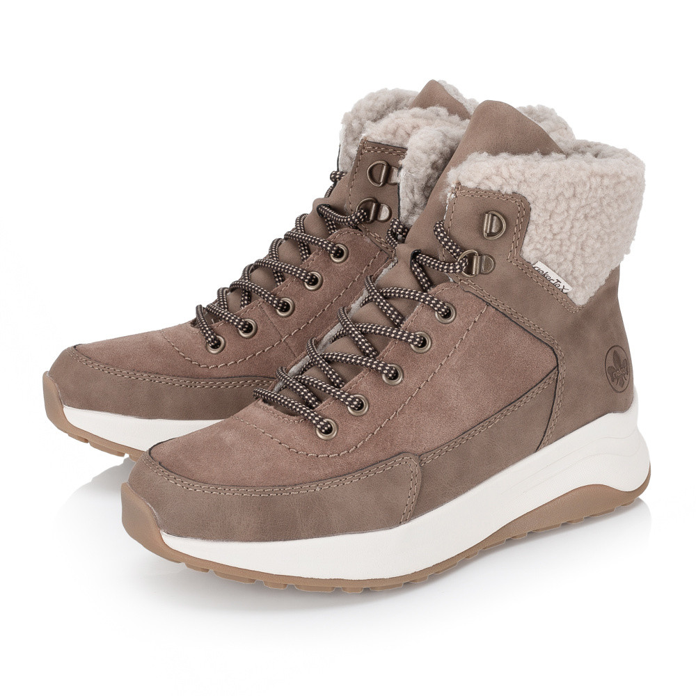 detail Dámská kotníková obuv RIEKER Z0920-24 hnědá W5