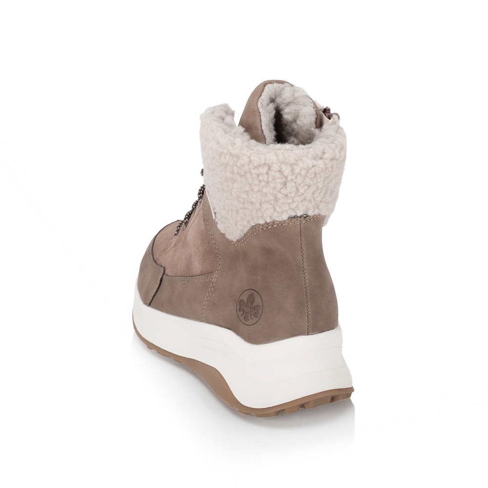 detail Dámská kotníková obuv RIEKER Z0920-24 hnědá W5