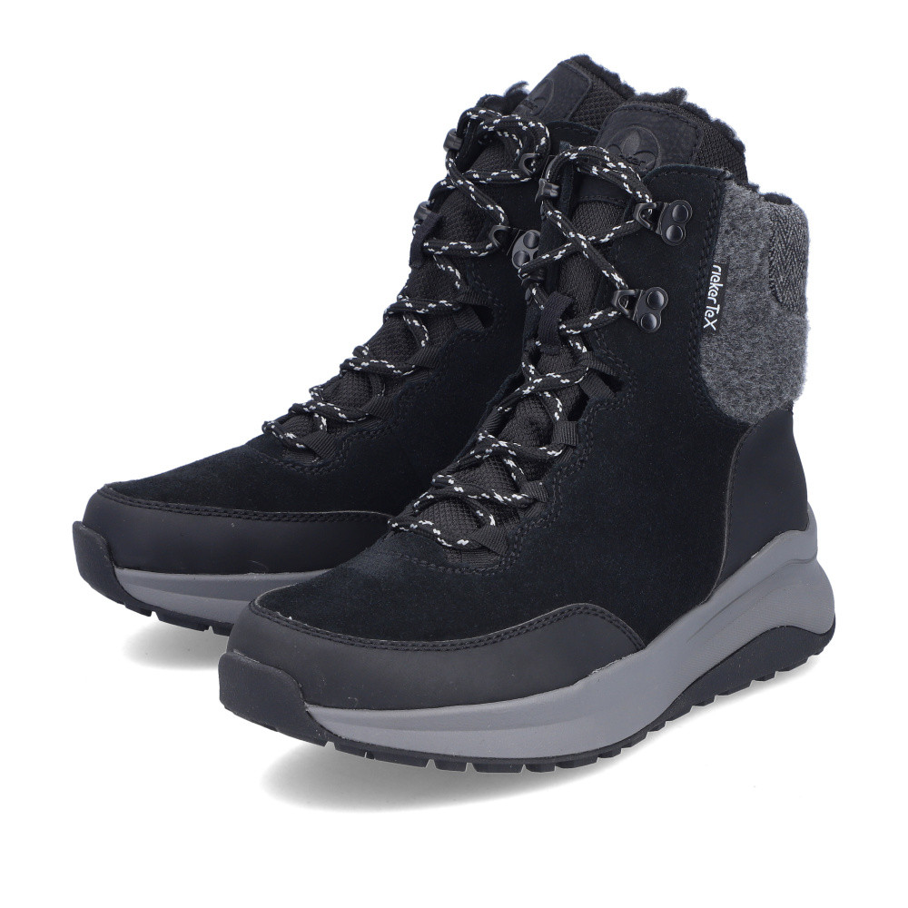 detail Dámská kotníková obuv RIEKER Z0926-00 černá W5