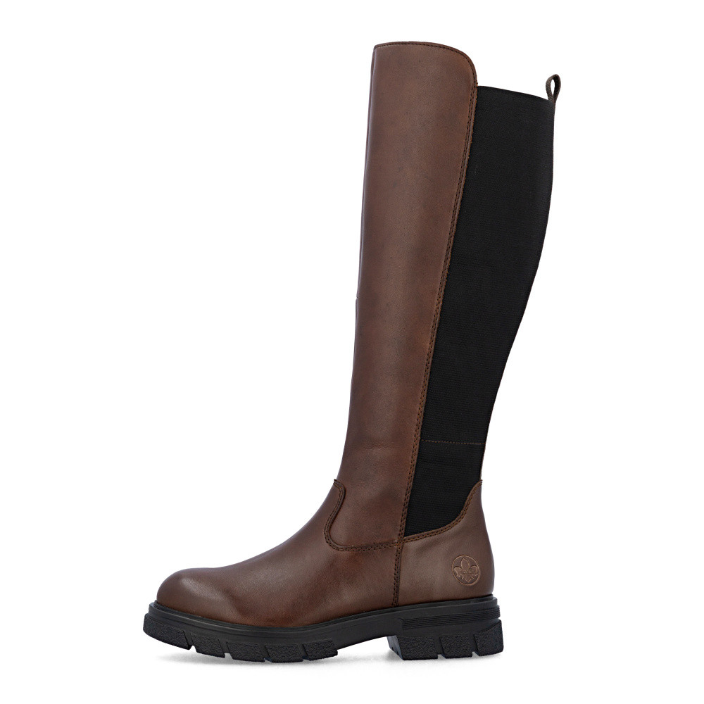 detail Dámské kozačky RIEKER Z9158-27 hnědá W5