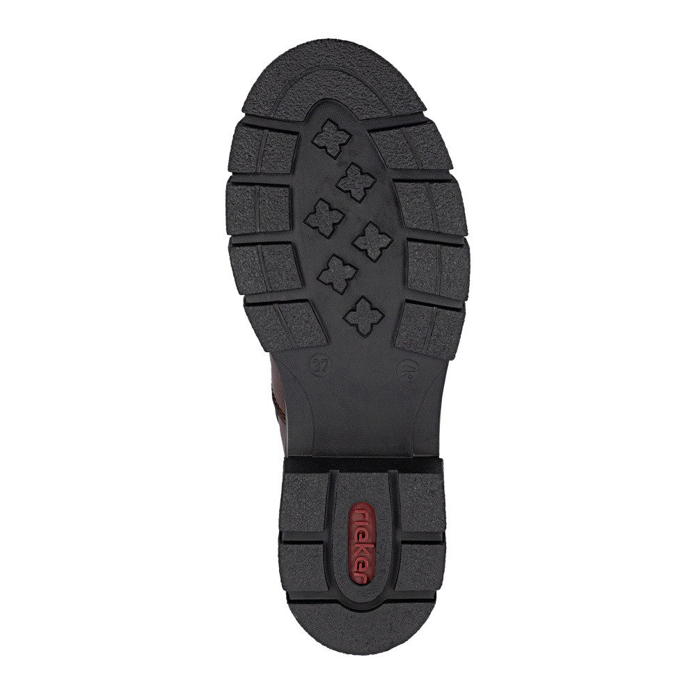 detail Dámské kozačky RIEKER Z9158-27 hnědá W5