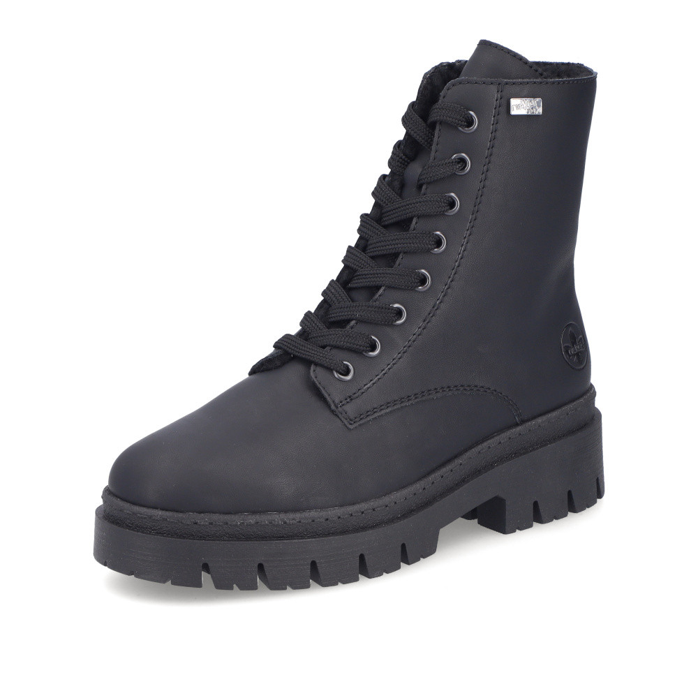 detail Dámská kotníková obuv RIEKER Z9447-00 černá W5