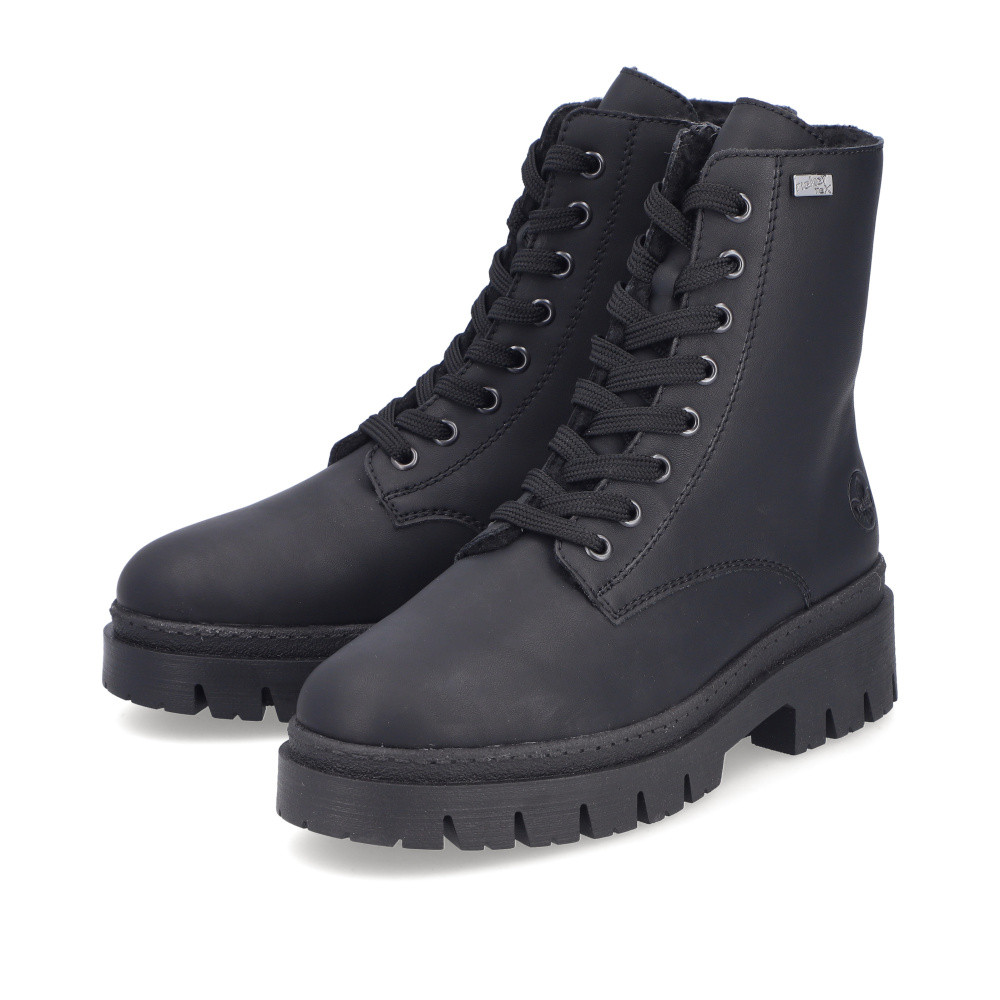 detail Dámská kotníková obuv RIEKER Z9447-00 černá W5