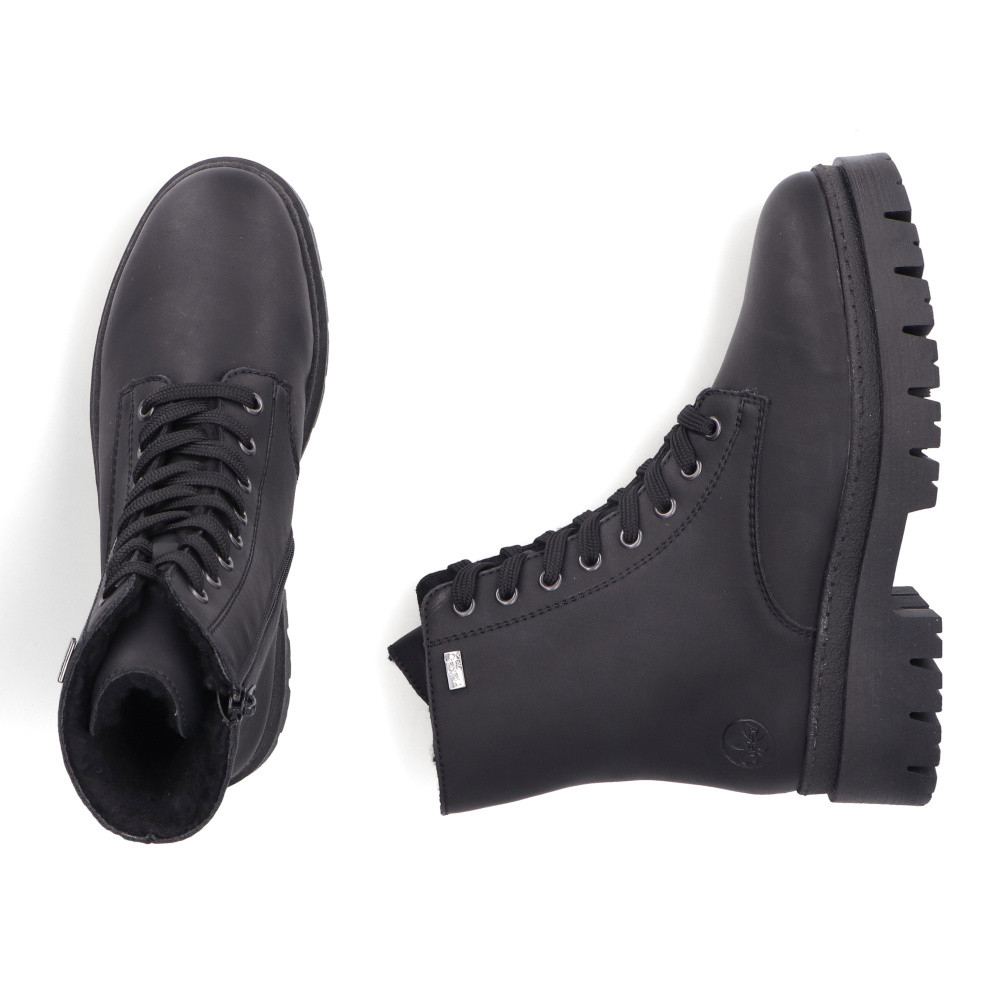 detail Dámská kotníková obuv RIEKER Z9447-00 černá W5