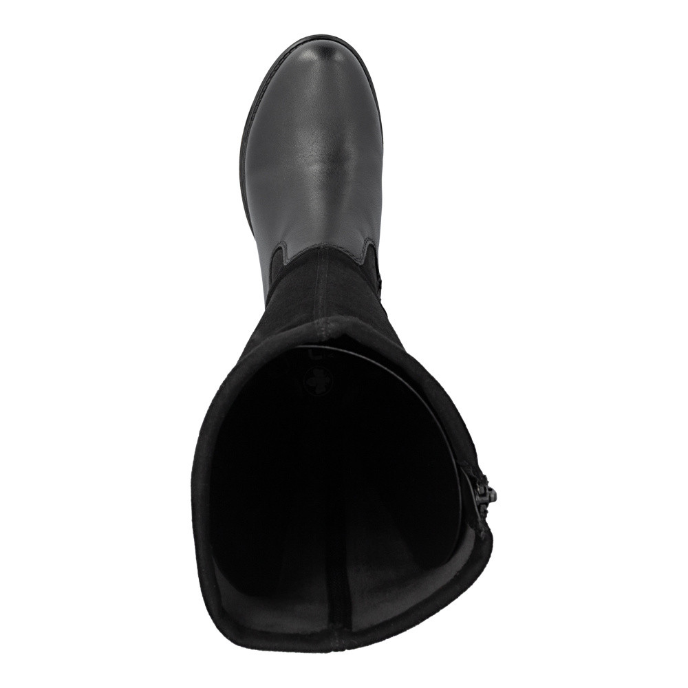 detail Dámské kozačky RIEKER Z9551-00 černá W5