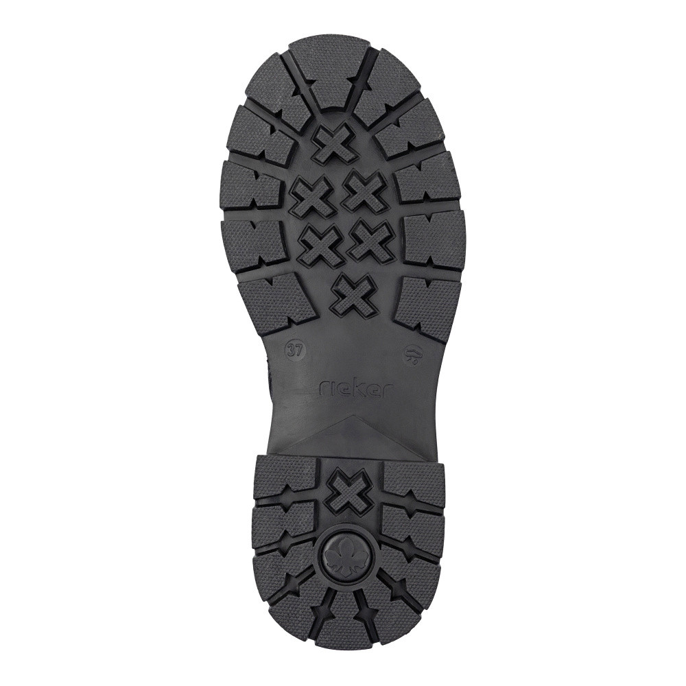 detail Dámská kotníková obuv RIEKER Z9857-00 černá W5