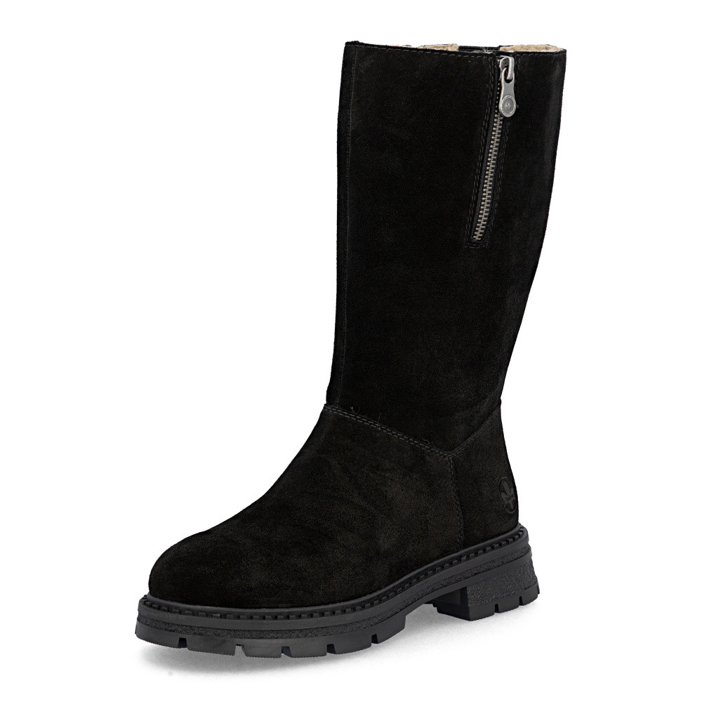 detail Dámské kozačky RIEKER Z9858-00 černá W5