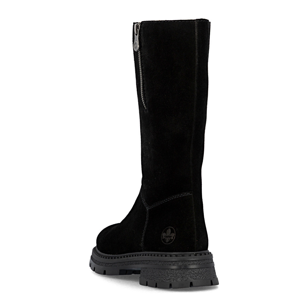 detail Dámské kozačky RIEKER Z9858-00 černá W5