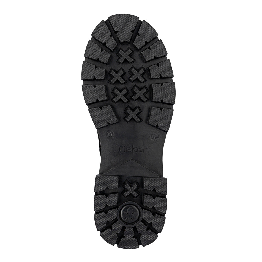 detail Dámské kozačky RIEKER Z9858-00 černá W5