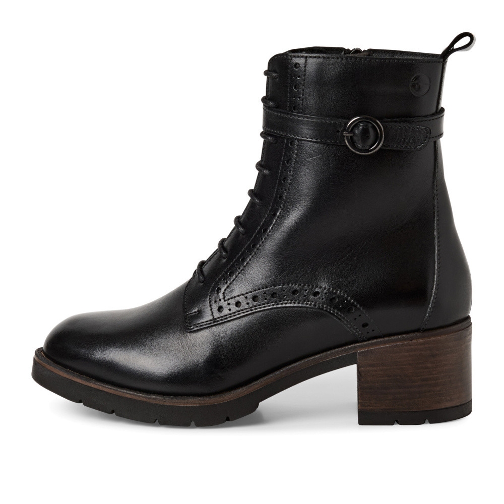 detail Dámská kotníková obuv TAMARIS 25143-45-001 černá W5