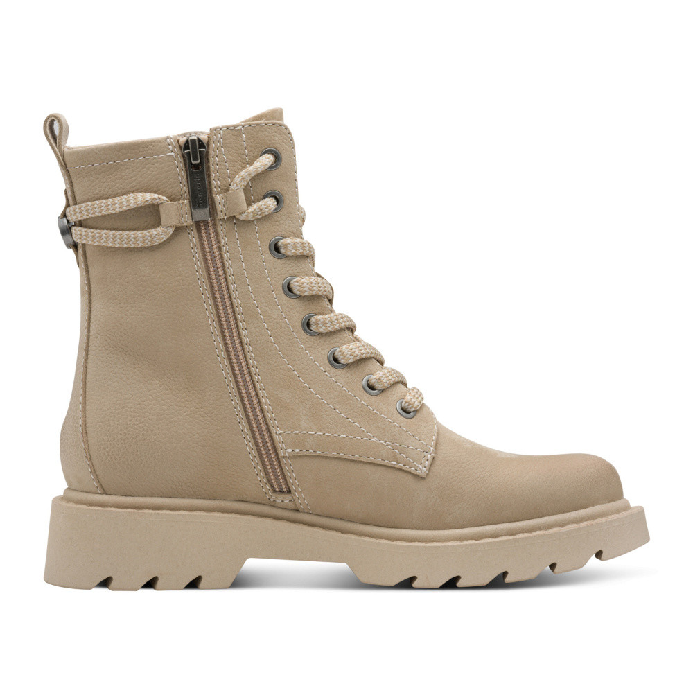 detail Dámská kotníková obuv TAMARIS 25219-45-375 béžová W5